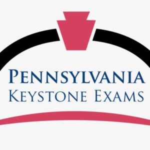 A logo for pennsylvania keystone exams